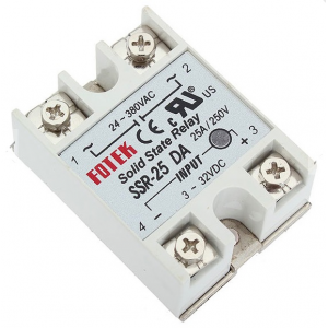 HR0214-91A SSR 25DA SSR Solid-state Solid State Relay 25A Output AC24-380V 